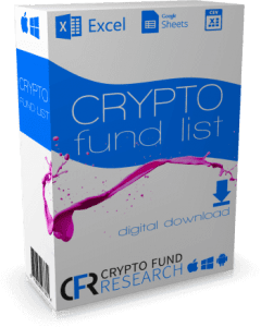Downloadable database of crypto funds