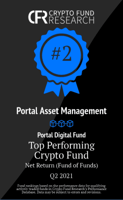 Portal #2 Performing Crypto Fund of Funds 2021 Q2