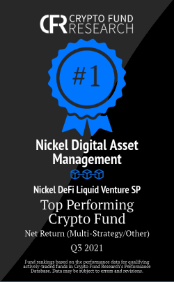 Nickel #1 Multi-Strategy Crypto Fund Q3 2021