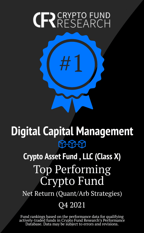Digital Capital Management #1 Crypto Quant Fund Q4 2021