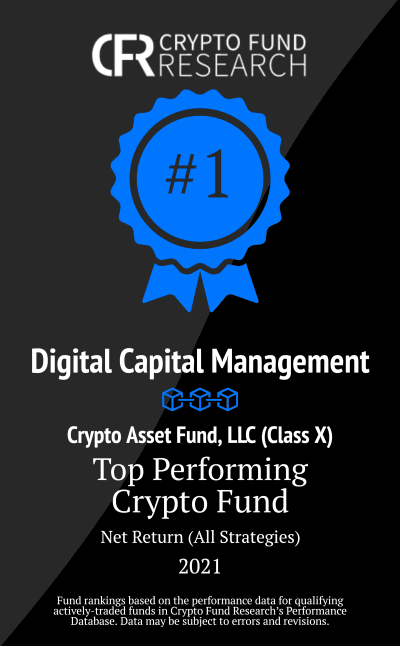 Digital Capital Management #1 Overall Crypto Fund 2021