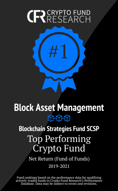Block Asset Management #1 Performing FoF Lifetime Award