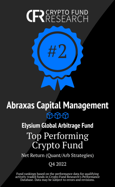 Abraxas #2 Performance Crypto Quant Fund Q4 2022