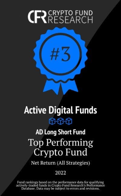 Active Digital #3 Overall Crypto Fund 2022