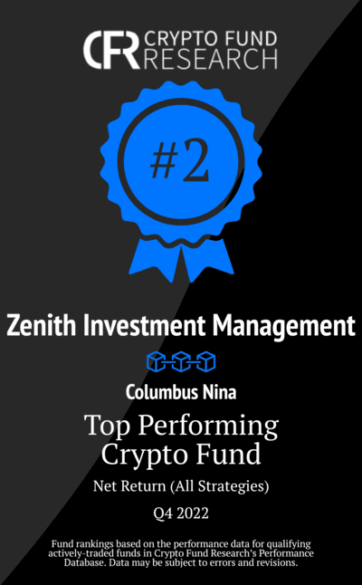 Zenith #2 Overall Crypto Fund Q4 2022