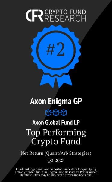 Axon #2 Quant Crypto Fund Q2 2023