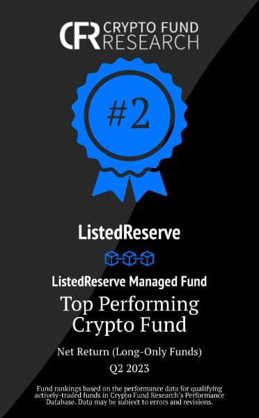 ListedReserve #2 Long Only Crypto Fund Q2 2023