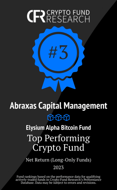 Abraxas #3 Crypto Long Only Fund 2023