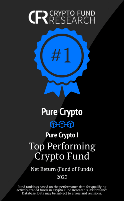 Pure Crypto #1 Crypto Fund of Funds 2023